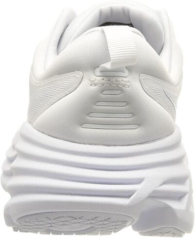 Hoka Women's Bondi 8 Sneaker, White/White, 8.5 in Saudi Arabia
