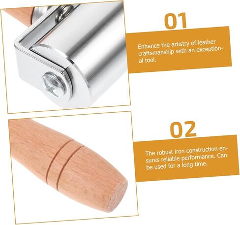 مقبض الأداة الأسطوانة الجلدية فيفون ليلحف وصياغة تصميم مريح لأكياس السلع الجلدية والأحذية بكرة التماس in Kuwait