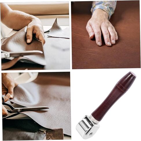 ARTIBETTER Seam Hand Pressure Leather Roller Tool for Crafting and Quilting Ergonomic Design for Efficient Edging and Binding of Leather Goods Shoes and Bags in Saudi Arabia