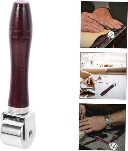 ARTIBETTER Seam Hand Pressure Leather Roller Tool for Crafting and Quilting Ergonomic Design for Efficient Edging and Binding of Leather Goods Shoes and Bags in Saudi Arabia