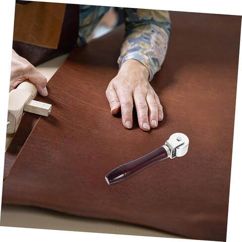 ARTIBETTER Seam Hand Pressure Leather Roller Tool for Crafting and Quilting Ergonomic Design for Efficient Edging and Binding of Leather Goods Shoes and Bags in Saudi Arabia