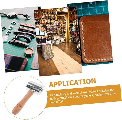 أداة أسطوانة Seam Seam Leather Lifekome لصياغة تصميم مريح لسهولة الاستخدام مقاومة عالية الحرارة لأكياس وأحذية السلع الجلدية in Saudi Arabia