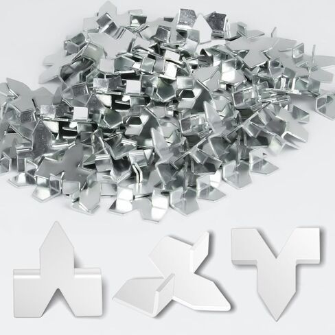 200 Pcs Glazing Push Points – Zinc Plated Glazier Points for Picture Framing, Windows, Glass Installation & DIY Crafts in Saudi Arabia