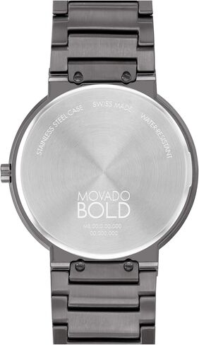 Movado Bold Horizon Ultra Thin Watch for Men and Women - Swiss Made - Water Resistant 3ATM/30 Meters - Sleek and Slim Premium Luxury Wristwatch for Everyone - 40mm in Saudi Arabia