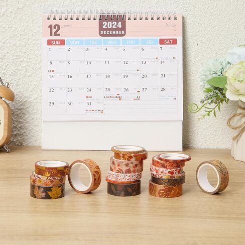 Mr. Pen- Washi Tape Set, 21 Rolls, Assorted Sizes, Floral Design, Washi Tape for Journaling in Saudi Arabia