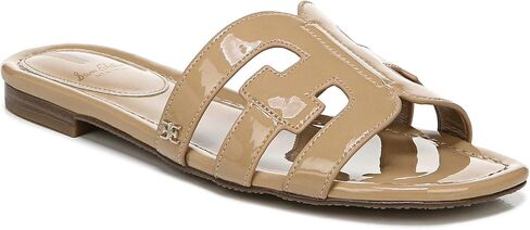 Sam Edelman Women's Bay Flat Sandal, Gold Quartz Fray, 9 in Saudi Arabia