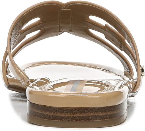 Sam Edelman Women's Bay Flat Sandal, Gold Quartz Fray, 9 in Saudi Arabia