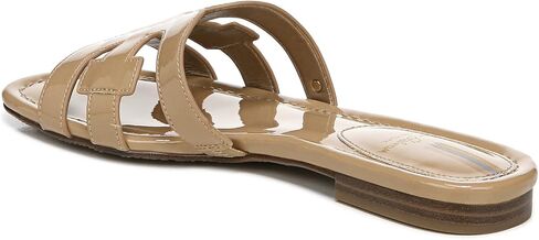 Sam Edelman Women's Bay Flat Sandal, Gold Quartz Fray, 9 in Saudi Arabia