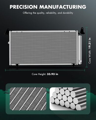 SCITOO A/C Condenser Compatible with 2001-2005 for Toyota RAV4 AC4986 CU4986 in Saudi Arabia