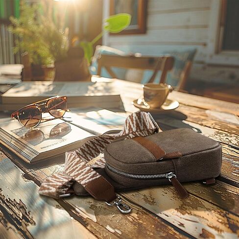 CHARINUT Small Sling Bag for Women Crossbody Purse, Soft Vegan Leather Sling Purse, Fanny Packs for Women Cross body in Saudi Arabia