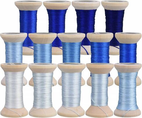 Natural 100% Mulberry Handmade Embroidery Silk Thread Silk Floss (65) in Kuwait