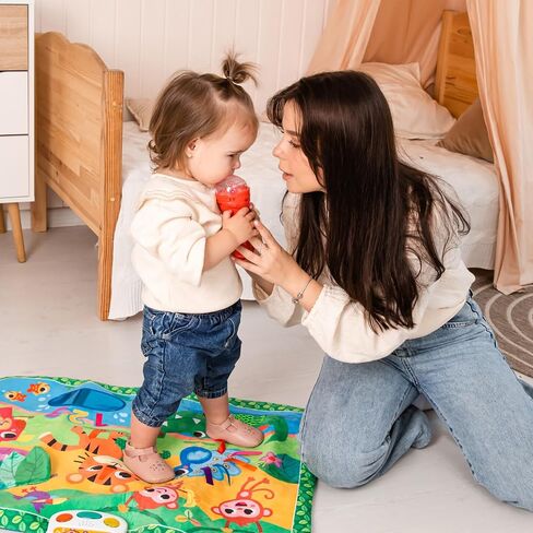 Kids Hits Educational Toddler Lightshow Microphone Toy - 2 Years and up (Blue) in Saudi Arabia
