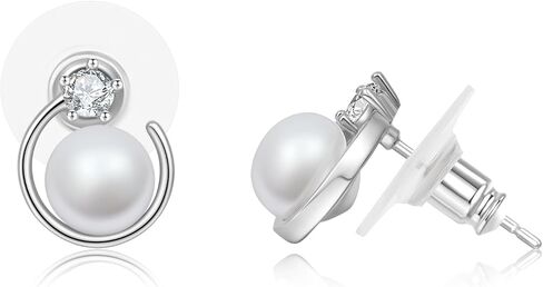 Velvique Pearl Stud Earrings in Saudi Arabia