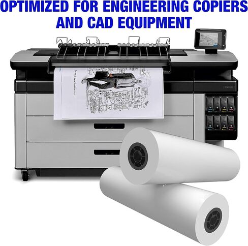 Alliance Wide Format Paper Bond Engineering Rolls (2 Rolls, 36 In x 500 Ft) in Saudi Arabia
