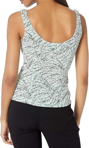 Alex Evenings Women's Mandarin Neck Twinset Tank Top and Jacket Petite Regular, Shell Pink in Saudi Arabia