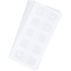 BOXOB 300pcs Binder Hole Reinforcement Stickers, Self-Adhesive Hole Punch Reinforcement Labels for Loose Leaf Paper Ring Binders Notebooks DIY Scrapbook Photo Album Office School Supplies