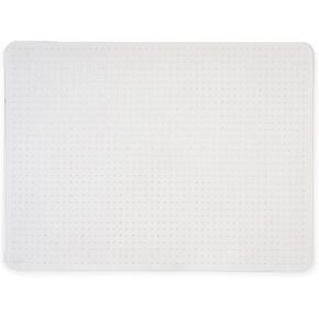 Staples Office Chair Mat, Clear Floor Mats, Flat-Pile Carpets, 48 x 36 Inch, Smooth Glide in Kuwait
