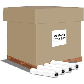 Alliance Wide Format Paper Bond Engineering Rolls (2 Rolls, 36 In x 500 Ft)