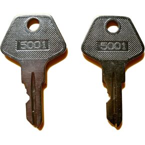 5001 Cash Drawer Key Fits M-S, Star, EchoPOS and other POS Registers