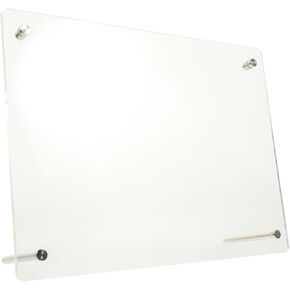 Acrylic Holder Display Stand for Currency Paper Organizer Secure Storage Box