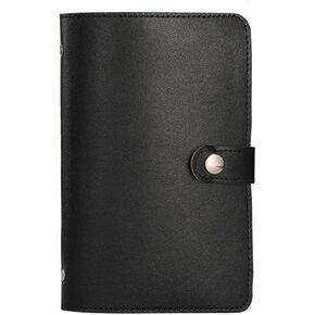50 Pockets Leather Money Holder 7x4.5In Paper Money Collection Book Currency Holder Album for Banknote Ticket Collection
