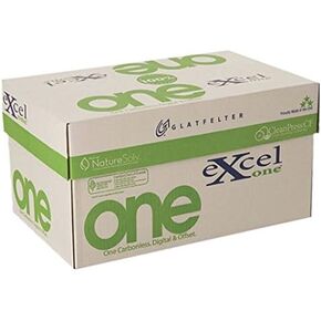 8.5 x 11 Excel One Carbonless Paper 2- Part Reverse (Bright White/Canary), 1500 Sets, 3000 Sheets, (6 REAMS)