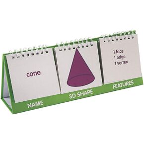 Fun Express Shapes Flip Chart - Interactive Educational Tool for Teaching Shapes Colors & Early Learning Concepts - Ideal for Classroom Homeschool Educational Play Engaging Design for Kids - 6 Pieces
