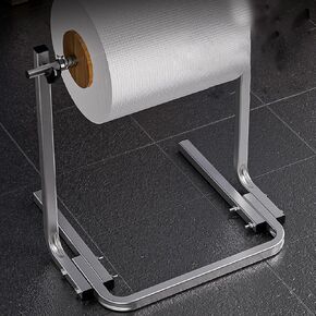 WDJBPSH Commercial Stretch Wrap Roll Holder, Standing Film Packing Machine for Home Office, Small Warehouse & E-Commerce Packaging, Save Time & Effort(Within 27.5 inch)