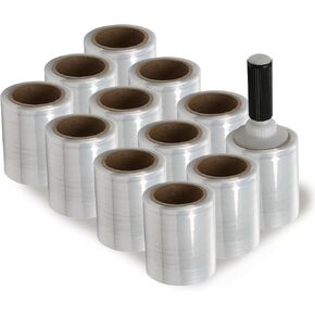 5" x 1000' (12) ROLLS HAND STRETCH SHRINK WRAP 12 Rolls/cs by The Boxery