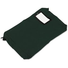 Expandable Dark Green Transit Sack, 18w x 4d x 14h