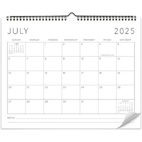 Beautiful 2025-2026 Wall Calendar - Runs from July 2025 until December 2026 – Large 14.5" x 11.5" Office Wall Calendar for Easy Organizing