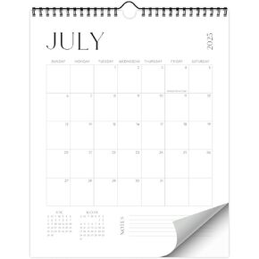 Beautiful 2025-2026 Wall Calendar - Runs from June 2025 until December 2026 – Large 14.5"x11.5" Office Wall Calendar for Easy Organizing