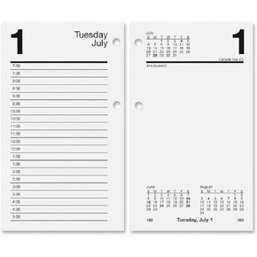AT-A-GLANCE Daily Desk Calendar Refill 2015, 3.5 x 6 Inch Page Size (E717-50)