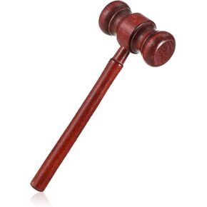 Wooden Courtroom Gavel Brown Handmade Wooden Gavel Auction Gavels Desk Accessories Chairmen of The Board Auction Club Presidents Courtroom Simulations