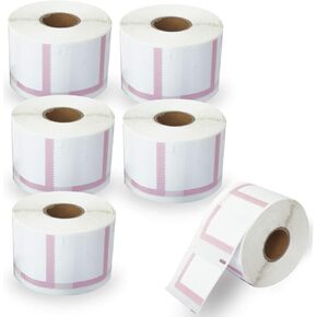 BETCKEY Compatible DYMO 30915 Labels (1-5/8"x1-1/4) for Endicia Internet Postage Stamps – 6 Rolls/4200 Labels – Designed for Paid Endicia Users Only