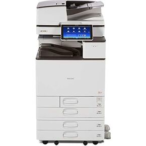 Ricoh Aficio MP C3004 Color Laser Multifunction Copier - A3/A4, 30ppm, Copy, Fax, Print, Scan, Auto Duplex, Network, WIFI, 4 Trays, Stand, Comes with Pre-installed PostScript 3 Supplement (Renewed)