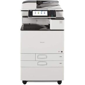 Ricoh Aficio MP C3503 A3 Color Laser Multifunction Copier - 35ppm, Copy, Fax, Print, Scan, Auto Duplex, Network, 4 Trays, Stand and Comes with Pre-Installed Postscript 3 Supplement (Renewed)