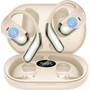 AI Translation Earbuds Real Time, 3-in-1 Translator Earbuds 144 Languages & Accents, Audifonos Traductores Inglés Español,Open Ear Wireless Headphones with Charging Case fit iOS & Android Black