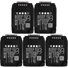 Cameron Sino (5Pack) Replacement for Zeb'ra RS51 RS5100 RS5100 2D Bluetooth Ring Scann RS5100 Ring Scanner Battery 730mAh