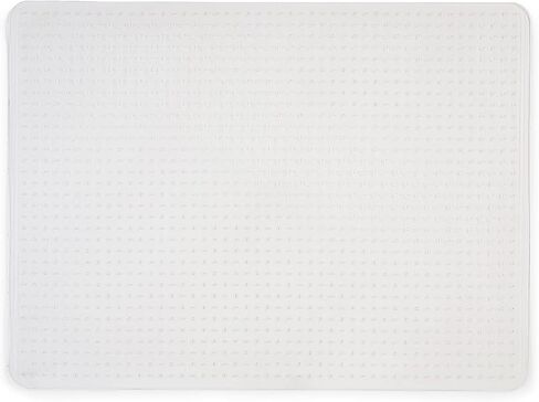 Staples Office Chair Mat, Clear Floor Mats, Flat-Pile Carpets, 48 x 36 Inch, Smooth Glide in Kuwait