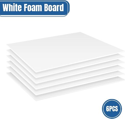 3Pack Bhite Foam Board 24 × 36 × 3/16 بوصة ، لوحة ملصقات لوحات الرغوة 5 مم لمشاريع المدارس الصياغة ويعرض الفنون الخفيفة الخفيفة السهلة لقطع مثالية للعروض التقديمية ، اللافتات in Kuwait