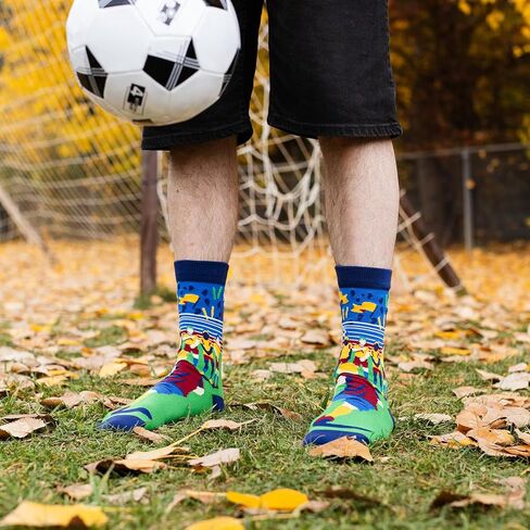 Lavley Funny Socks For Men - Novelty Gifts For Sports Fans, Golfing, Pickleball, Weight Lifting, Racing and More (US, Alpha, One Size, Regular, Regular, Do Not Disturb, Soccer is On) in Kuwait