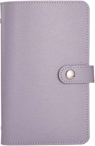 50 Pockets Leather Money Holder 7x4.5In Paper Money Collection Book Currency Holder Album for Banknote Ticket Collection in Saudi Arabia