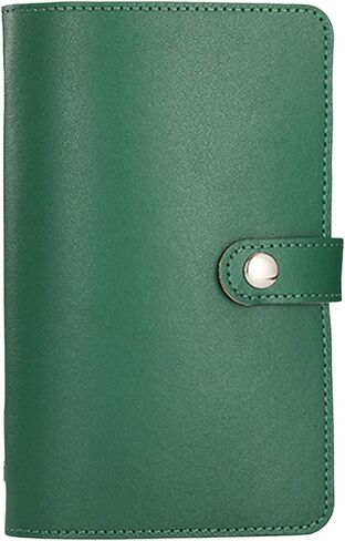 50 Pockets Leather Money Holder 7x4.5In Paper Money Collection Book Currency Holder Album for Banknote Ticket Collection in Saudi Arabia