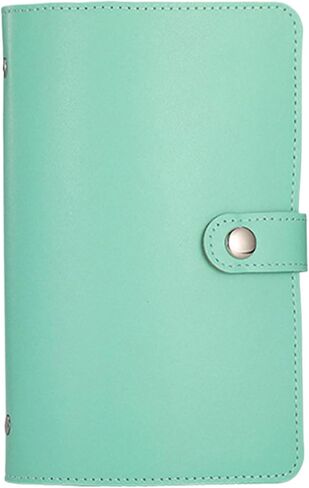 50 Pockets Leather Money Holder 7x4.5In Paper Money Collection Book Currency Holder Album for Banknote Ticket Collection in Saudi Arabia
