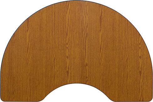 Flash Furniture Wren 48''W x 72'l الكلى رمادي طاولة النشاط الخشبية الحرارية - الساقين القياسية قابلة للتعديل in Kuwait