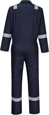 Portwest C814 Iona Lightweight Reflective Cotton Coverall Gray, XX-Large in Saudi Arabia