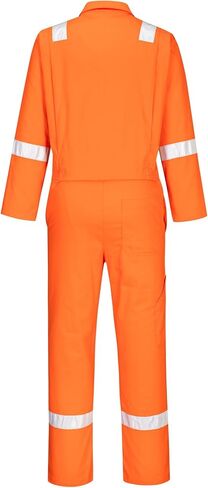 Portwest C814 Iona Lightweight Reflective Cotton Coverall Gray, XX-Large in Saudi Arabia