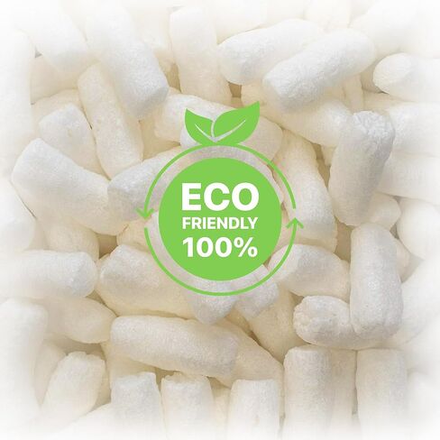 Yens Packing Peanuts 45 Gallon 7 cubic ft Biodegradable Popcorn for Moving, Shipping, Packaging 100% RECYCLEABLE in Saudi Arabia