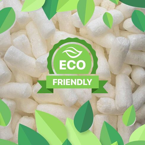 Yens Packing Peanuts 45 Gallon 7 cubic ft Biodegradable Popcorn for Moving, Shipping, Packaging 100% RECYCLEABLE in Saudi Arabia
